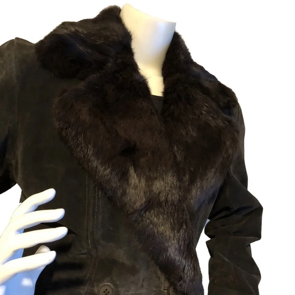 Adler Collection vintage real fur genuine leather winter coat - Picture 5 of 9